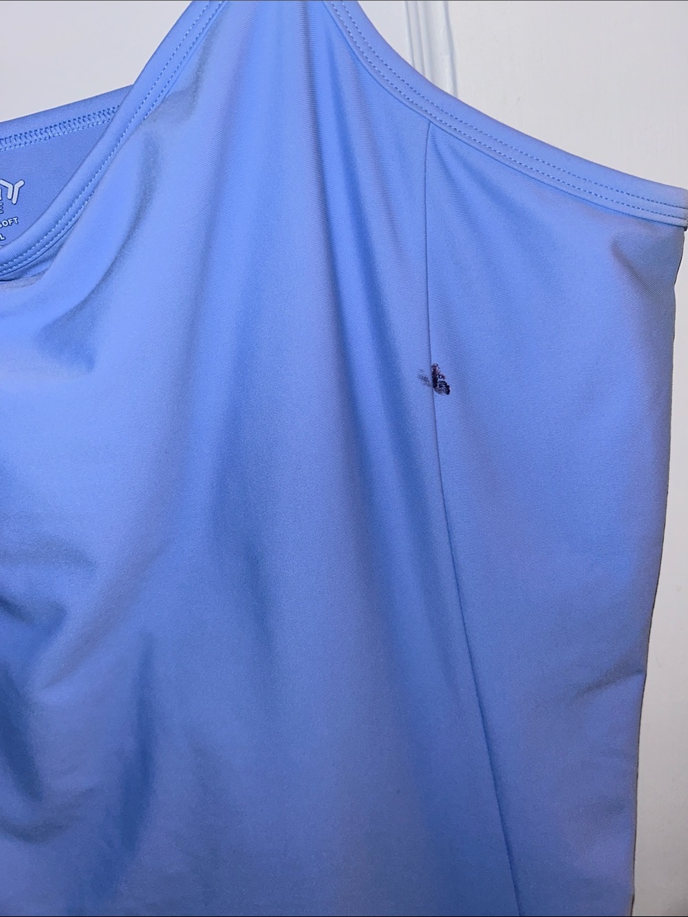 Sleeveless Fitness Powersoft blue Dress w/Shorts & Pocket - Picture 6 of 6